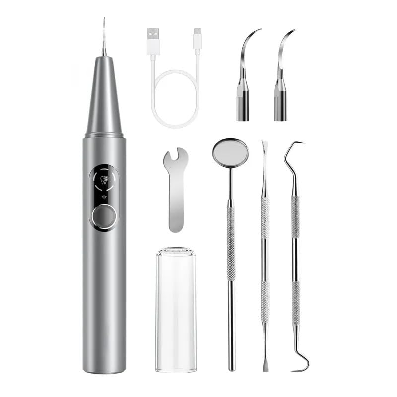 Extralink Limpiador Sarro Dental Ultrasónico Cámara App 5 Niveles Kit