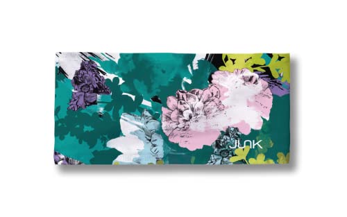 Image of JUNK Brands Big Bang Lite Floral Headband - Moisture-Wicking, Performance Fabric, Non-Slip, Sports Sweatband for Men & Women