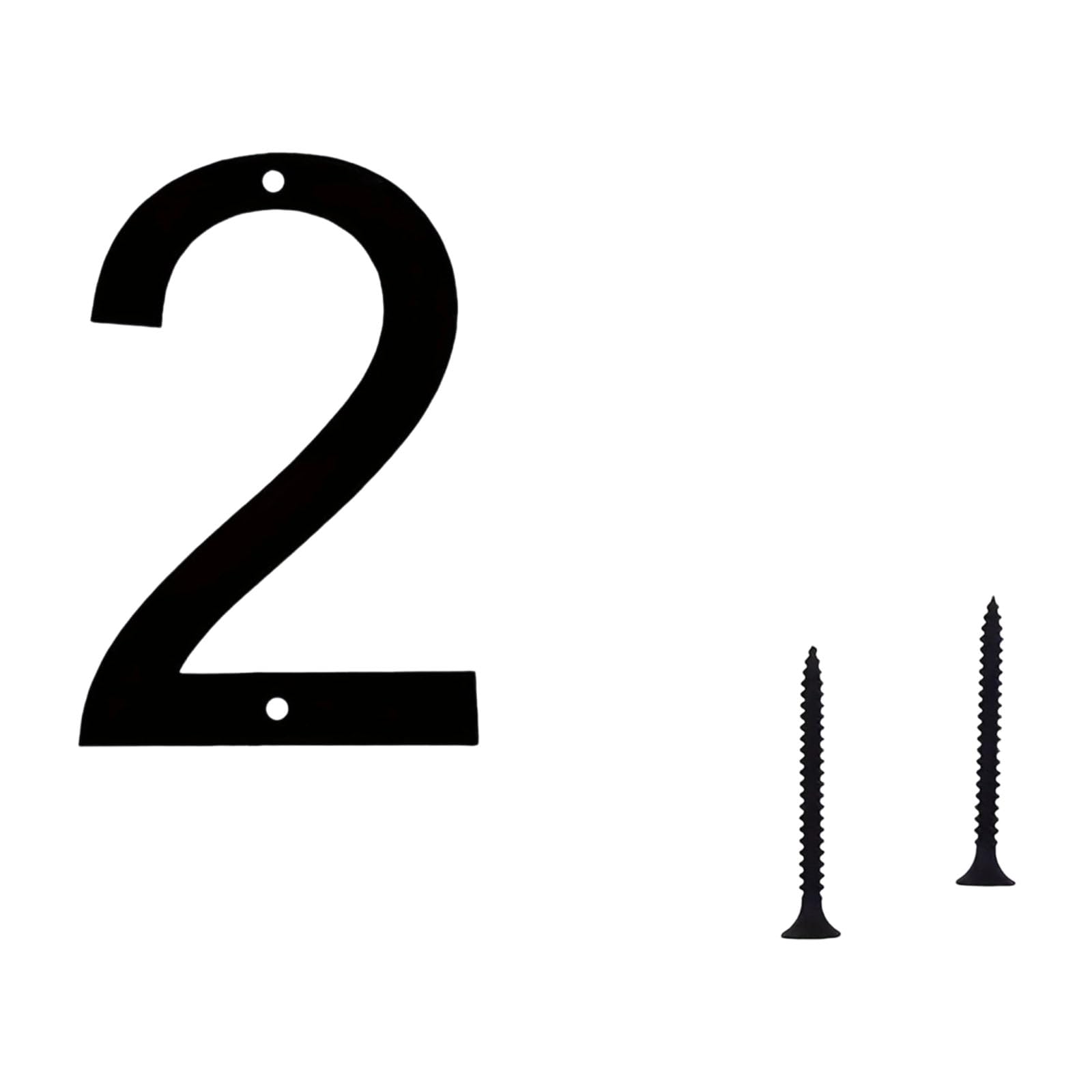 Xinsheinelry Coated Floating Address Numbers, Metal Modern House Plaques for Garden Mailbox Door Decors & Visibility Signage Home Address Number/plaques