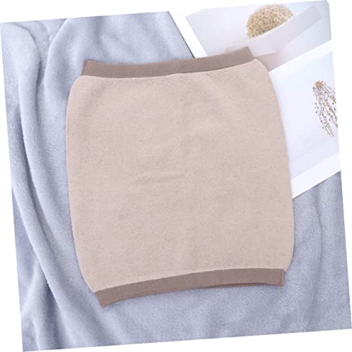Faja lumbar de lana Mikikit color camello miniatura 4