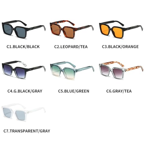 Lunettes de soleil femme style rétro finition rivets premium - 7