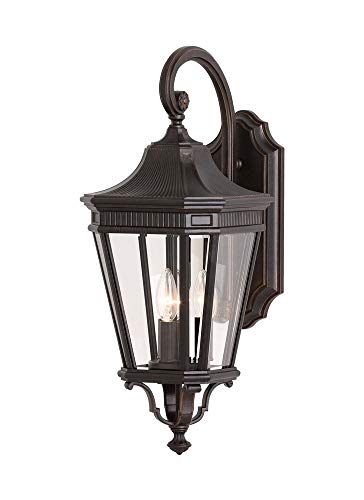 Image of Generation Lighting OL5402GBZ Cotswold Lane Outdoor Wall Light Traditional Aluminum Approved for Wet Locations in Traditional Style-9.5, 1-Light, cETL Listed, Safety Rated for Wet Locations