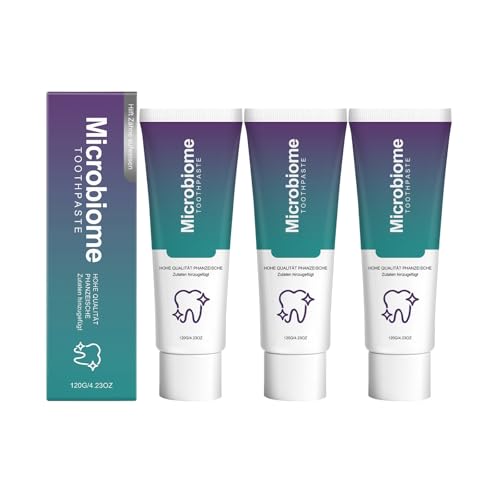 Dentifrice blanchissant haleine fraîche à la menthe pour soin bucco-dentaire quotidien 3PCS