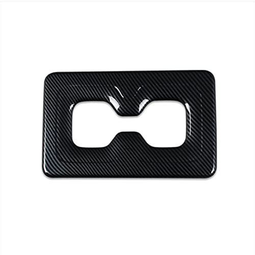 Protection porte-gobelet arrière pour Mitsubishi Outlander 2022 2023 aspect carbone