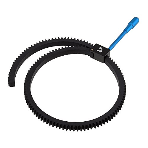Fotodiox Elite Follow Focus Handle – Blue Handle and Black Gear Clip