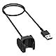 TECHGEAR USB Ladekabel Kompatibel mit Fitbit Charge 4, Charge 3 USB Lade Kabel Power Cradle Dock Station Kompatibel mit Fitbit Charge 3, Charge 4 SmartWatch