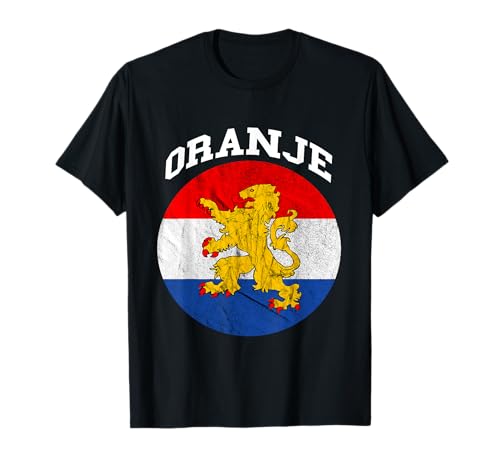Oranje Lion Dutch Lion Netherlands Flag Holland T-Shirt