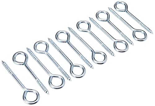 Price comparison product image Merriway BH00132 (12 Pcs) Screw-In Vine Eye