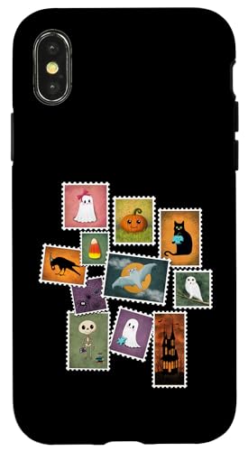 ���킢���n���E�B���̐؎�f�U�C���B �X�}�z�P�[�X iPhone X/XS �p