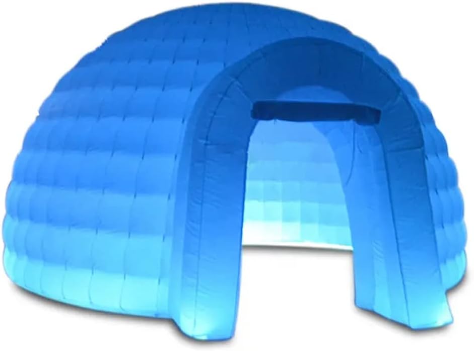 SAYOK 16.4ft Inflatable Igloo Dome Tent with Air Blower, Inflatable House Tent for Party, Wedding, Show, Event and Exhibition