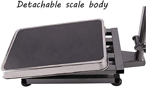 Báscula electrónica multifuncional plataforma digital portátil 150kg miniatura 7