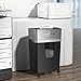BONSEN 12-Sheet Micro Cut Paper Shredder for Home Office Use, High Security Level P-4/55 dB Ultra-Quiet / 40-Minutes Shredding Shreds Credit Card/Staples, 5.3 Gallons Pullout Bin (S3106)