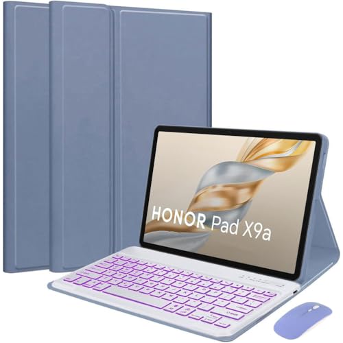 HEKUEUN for Honor Pad X9a / Pad X9 Pro 11.5C` 2025^ubgpL[{[hP[XA7FobNCgAO\Bluetooth{L[{[hA}EXt^Jo[,F