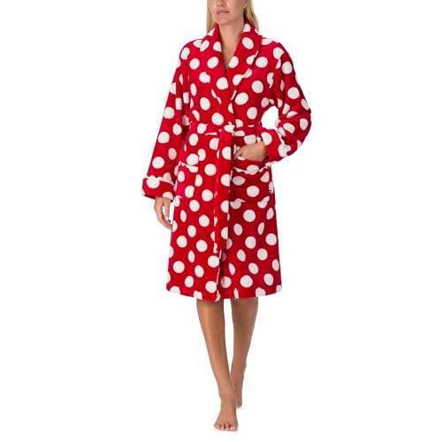 Peignoir Kate Spade New York col châle en peluche, le cadeau femme idéal