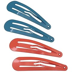 4PK Metal Blue/Red 2"