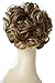 Produktbild PRETTYSHOP Dutt Haarteil Zopf Haarknoten Hepburn-Dutt Haargummi Hochsteckfrisuren Gewellt Braun Blond Mix HK116