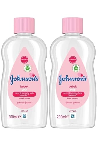 Bebek Yağı, 200 ml, Nemlendirici, 2'li Avantaj Paketi