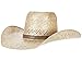 ARIAT Sisal Punchy Hat Natural 7 1/4