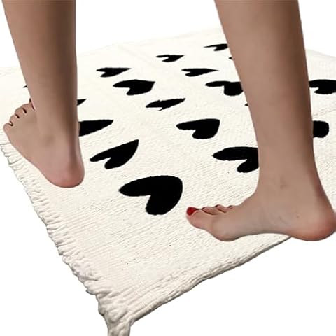 Generic Thick Cotton Bath Mat Cover