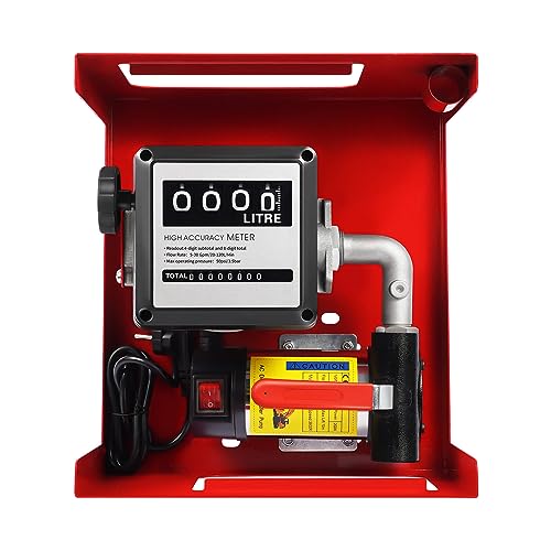 Bomba diesel de 50 litros/minuto, bomba de aceite de motor, 230 V, bomba de combustible eléctrica autocebante con filtro de combustible y manguera