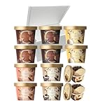 GODIVA ゴディバ カップ アイス 定番5種 と キャラメルブラウニー 各種2個合計12個セット 贈り物にも便利なトリコロールオリジナル保冷ボックスにて発送 父の日