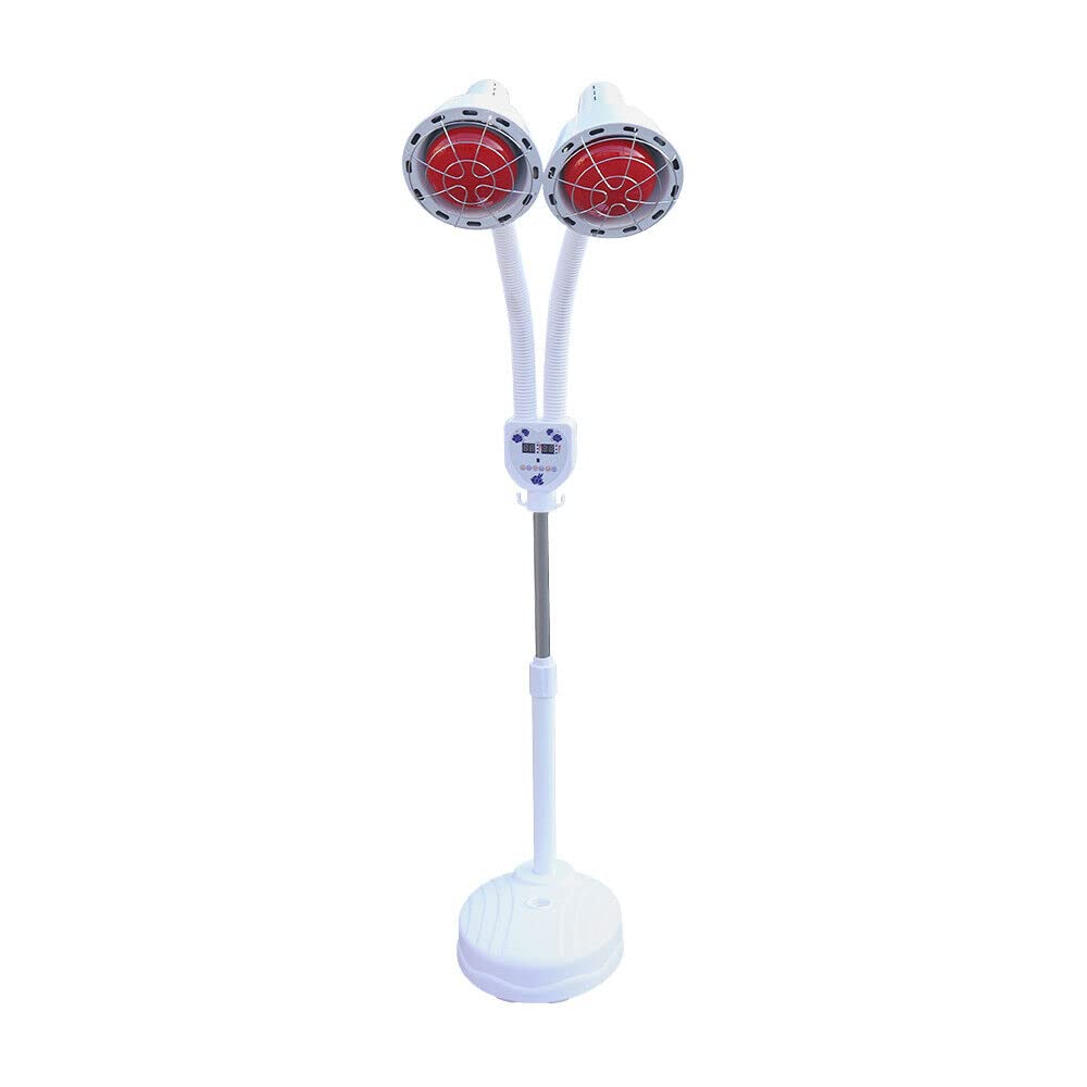 Lampe à Infrarouge ThermothéRapie Chauffante 275W Lampe Infrarouge Projecteur Lampe Chauffante LumièRe Rouge Lampe Soulage La Douleur Et La Fatigue