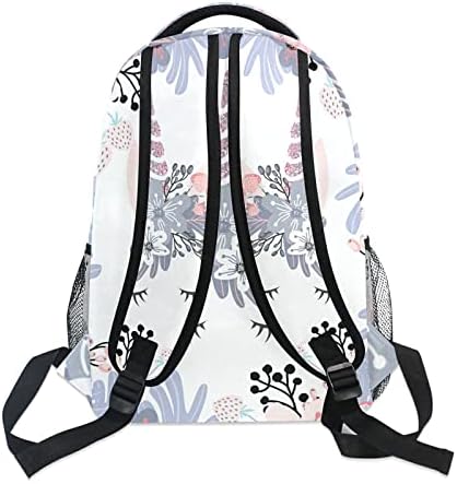 Miniatura 5 de ZOEO Mochila escolar, bolsa de senderismo, paquete de viaje para estudiantes de 3, 4, 5 grado, con múltiples bolsillos, mochila, a02, Mochilas