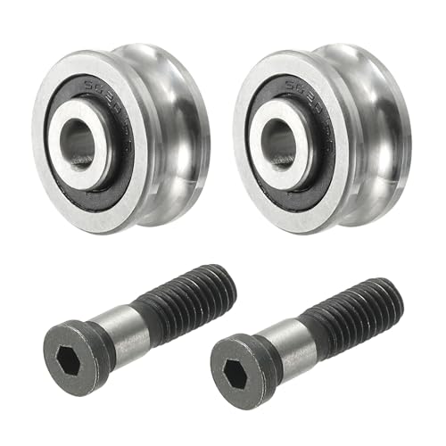 PATIKIL U Groove Bearing 6x24x11mm SG20 (2-Pack)