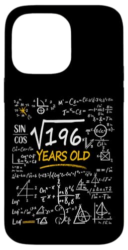 Raíz Cuadrada Root Of 196 14 Years Old 14th Birthday Carcasa para iPhone 14 Pro Max
