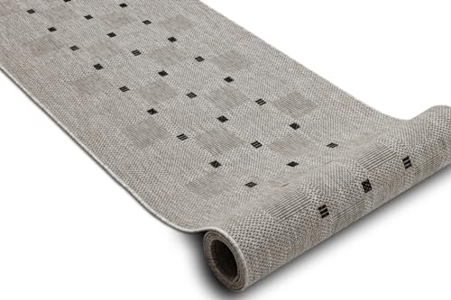 Alfombra de pasillo de diseño sizal Floorlux modelo 20079 tejido premium 4