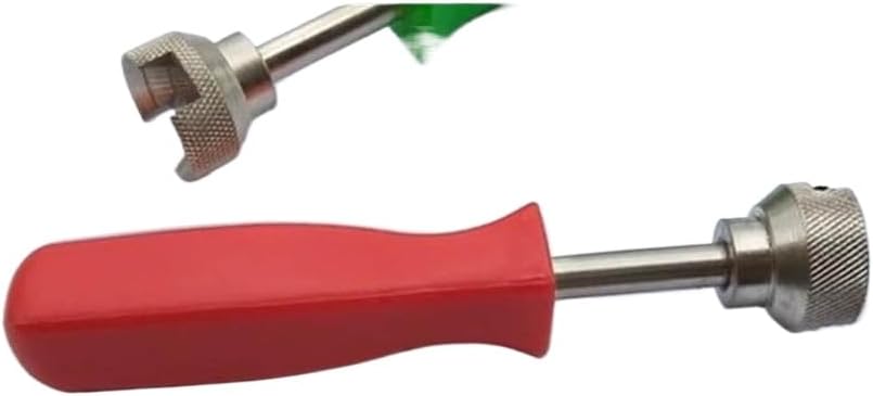 Car Drum Brake Repair Tool Kit Hold Down Washer Spring Shoe Compressor for Brake Shoe Retaining Washers Installation and Removal(Red)