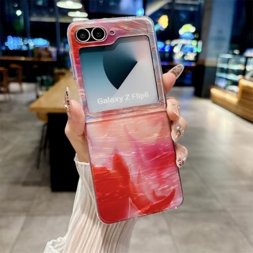 Coque Z Fold6 Anti-Rayures à Motif Artistique Coloré Halo Dye