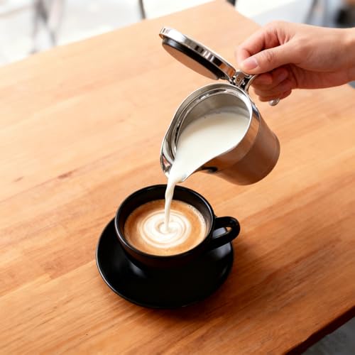 Stainless Steel Gravy Boat with Hinged Lid, Double Insulated Gravy Boat for Hot & Cold Sauces, Holiday Dinners and Thanksgiving (450ML/16 OZ) by Yuixoseu - Image 5