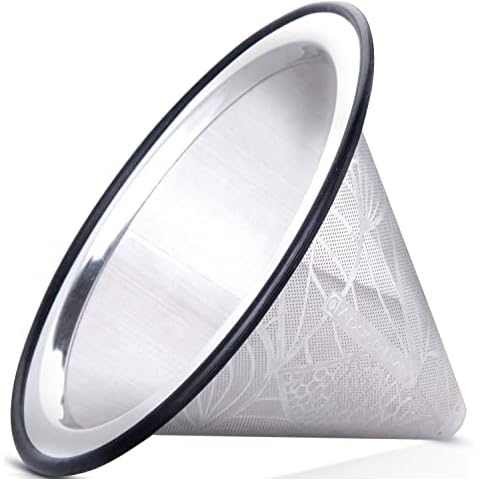 Reusable Stainless Steel Coffee Dripper Filter Cover