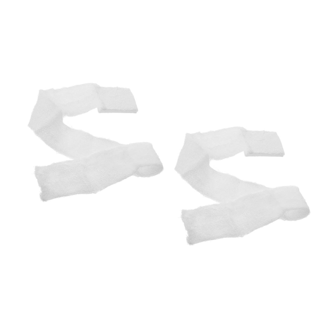 Toddmomy2pcs Fixed Bandage Clear Duct Tape Sports Tape Athletic Tape Cleaning Tools Waterproof Tape Guaze Pads Trauma Dressing Chest Seal Vented Clear Bandages Waterproof Gauze White