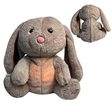 Promoteur du sommeil : cet animal en peluche douillet est conçu pour créer une atmosphère calme et paisible au coucher de votre enfant. Sa douce lumière et sa présence apaisante procurent un sentiment de sécurité, permettant à votre petit enfant de s'endormir naturellement.