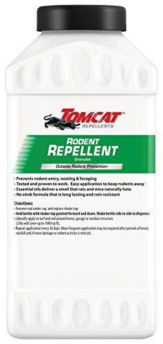 Tomcat Repellents Rodent Repellent Granules - Safe For Use Around Kids And Pets, 1-Pack, 2 Lb #TOP1