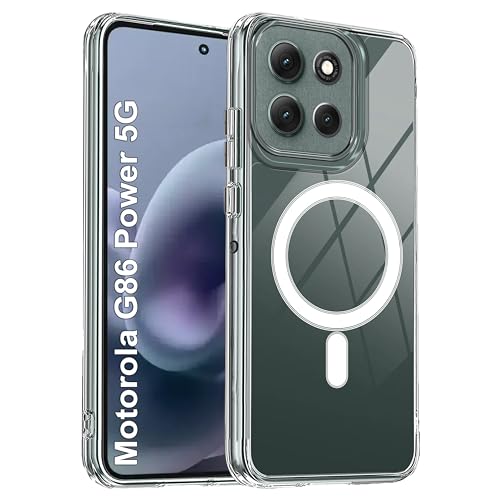 Image of amazon basics Back Case Cover for Motorola G86 Power 5G |Scratch-Resistant Back Cover | Clear