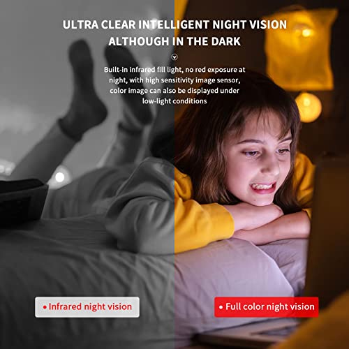 N_Eye Indoor Security Camera, 4K 8Mp Cameras For Home Security, 2.4/5Ghz Wifi Smart Pet Camera, Baby Monitor With Two-Way Audio,Night Vision,Motion Detection #TOP7