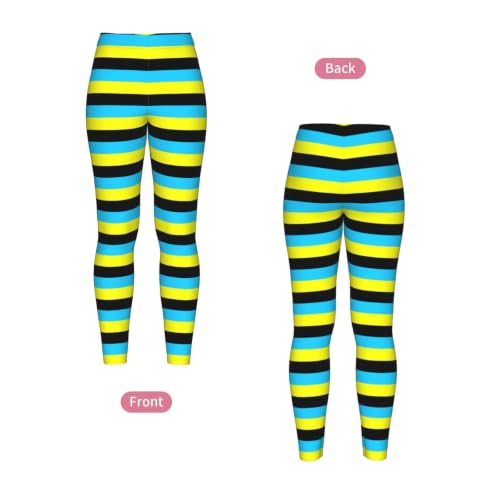 Leggings de compresión para yoga y running con estampado de Buronga 4
