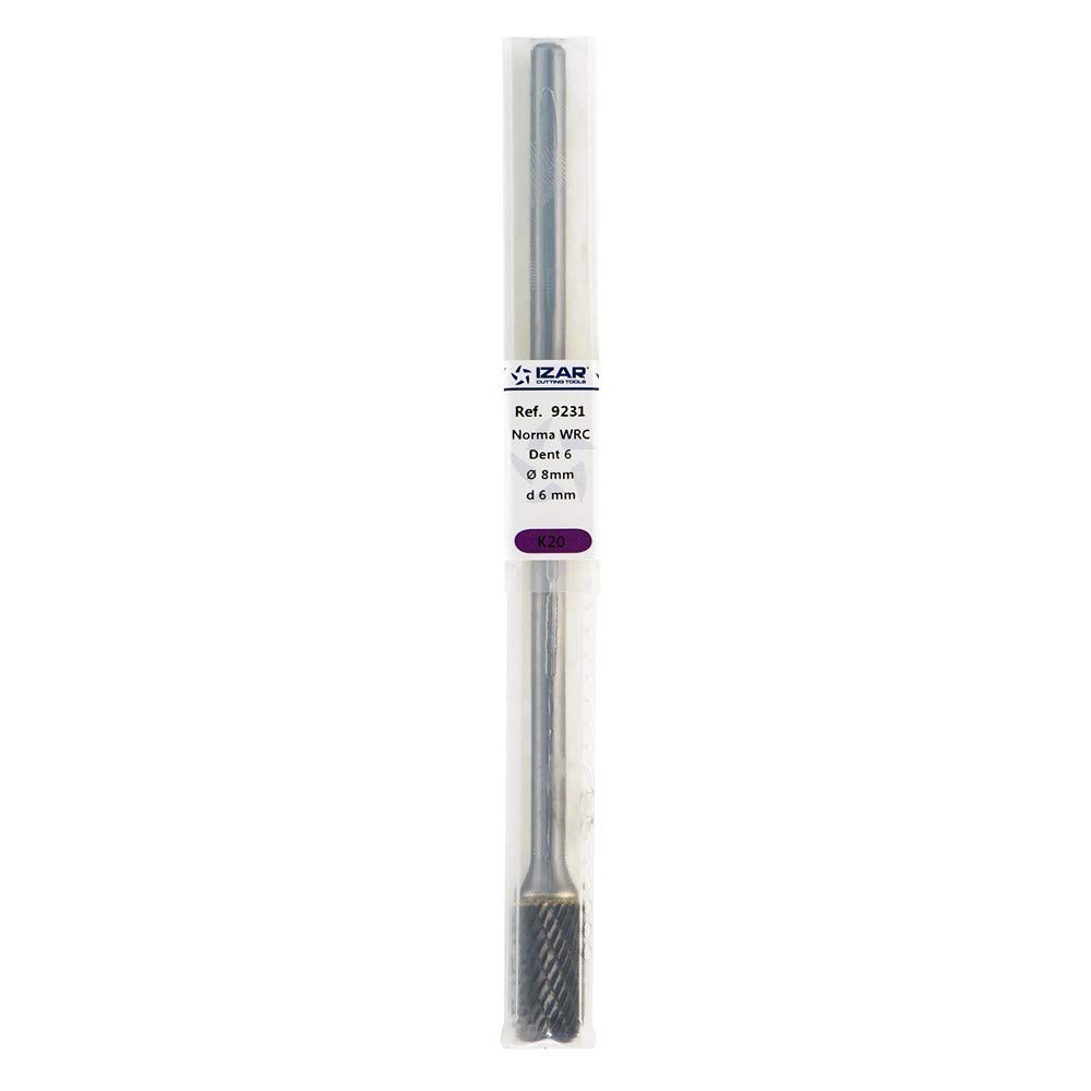Izar 9231 - Fresa rotativa wrc 9,60x6mm diente 6
