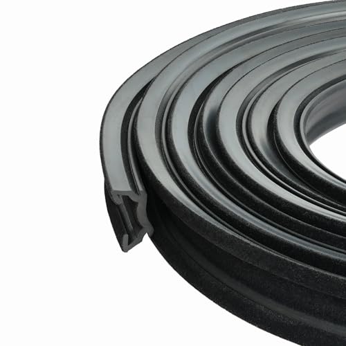 Window Glass Run flocked channel (20 Feet)