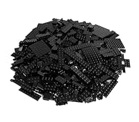 Lego® Sondersteine – 100x Bausteine in Schwarz | Gemischte Formen & Größen | Perfekt für kreative Bauprojekte