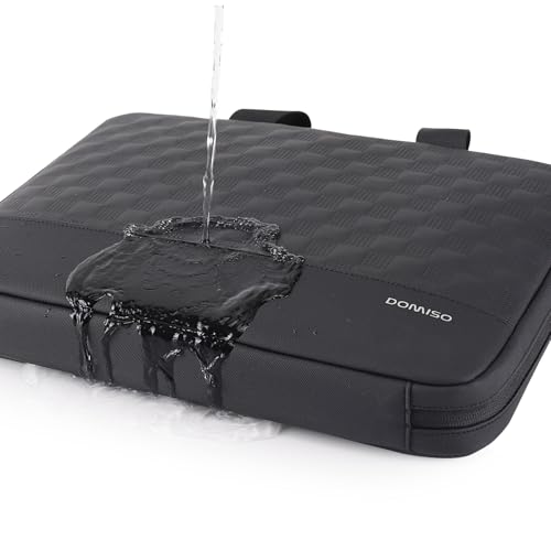 Funda para portátil 17 pulgadas DOMISO impermeable negra miniatura 7