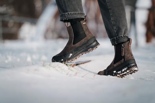 Image of Icebug Boda BUGrip Men's Winter Walking Boots with Steel Studs - Slip-Resistant Traction - Zipper Closure