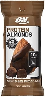 Optimum Nutrition Protein Almonds Snacks, On The Go Nutrition, Flavor: Dark Chocolate Truffle