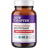 New Chapter Energy Supplement - Perfect Energy Multivitamin for Balanced Energy + Stress Support with B Vitamins + Vitamin D3 + Organic Non-GMO Ingredients - 72 ct