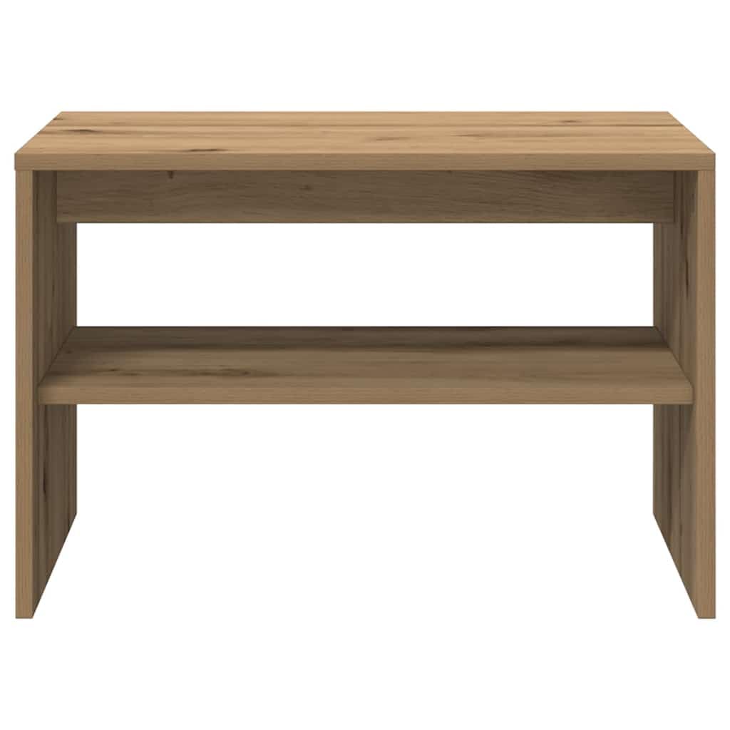 vidaXL Szafka RTV Artisan Oak 60x40x40 cm Drewno klejone, szafka pod TV, konsola pod TV, ława pod TV, szafka pod TV, szafka pod sprzęt multimedialny