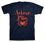 All Conference Apparel Auburn Mom Short Sleeve Navy T-Shirt (Medium)