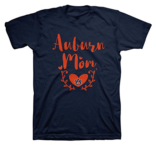 All Conference Apparel Auburn Mom Short Sleeve Navy T-Shirt (Medium)